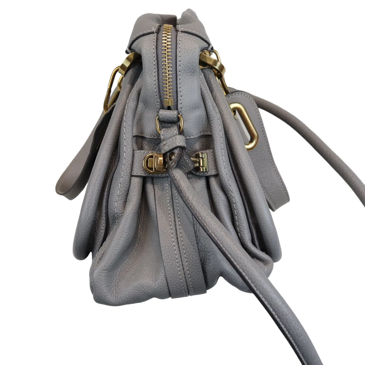 Calfskin Medium Paraty Grey GHW