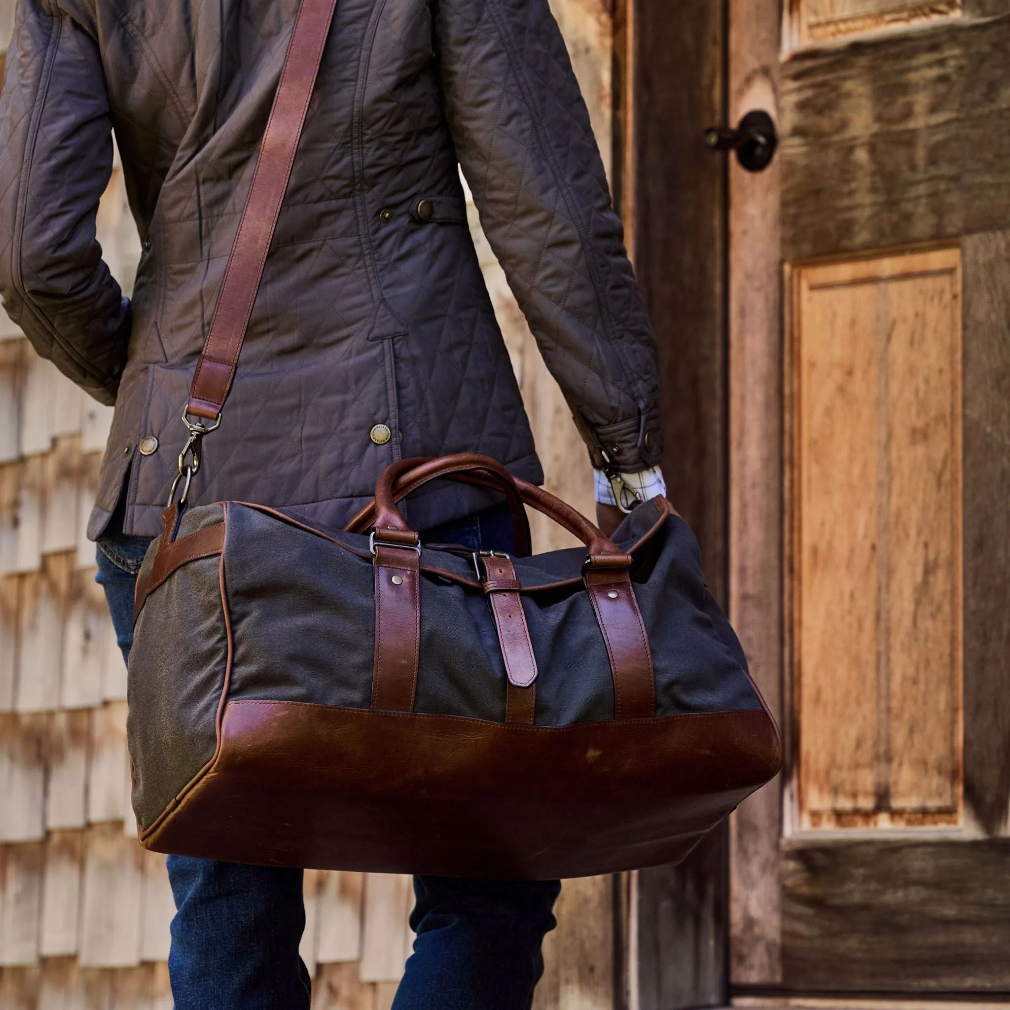 Canvas Weekender Duffel Bag