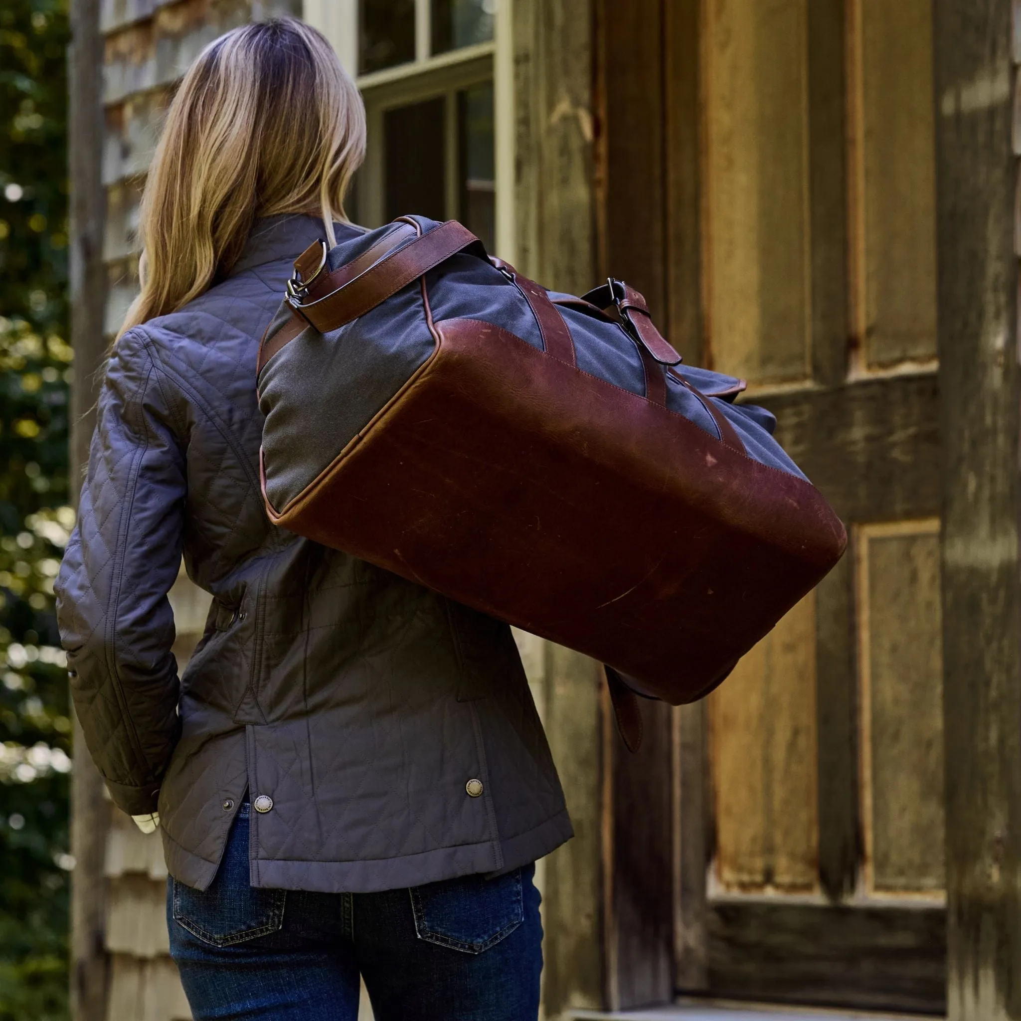 Canvas Weekender Duffel Bag