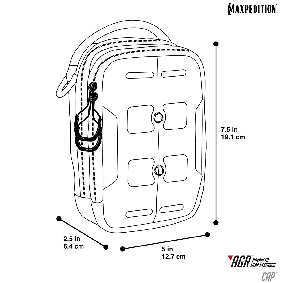 CAP Compact Admin Pouch