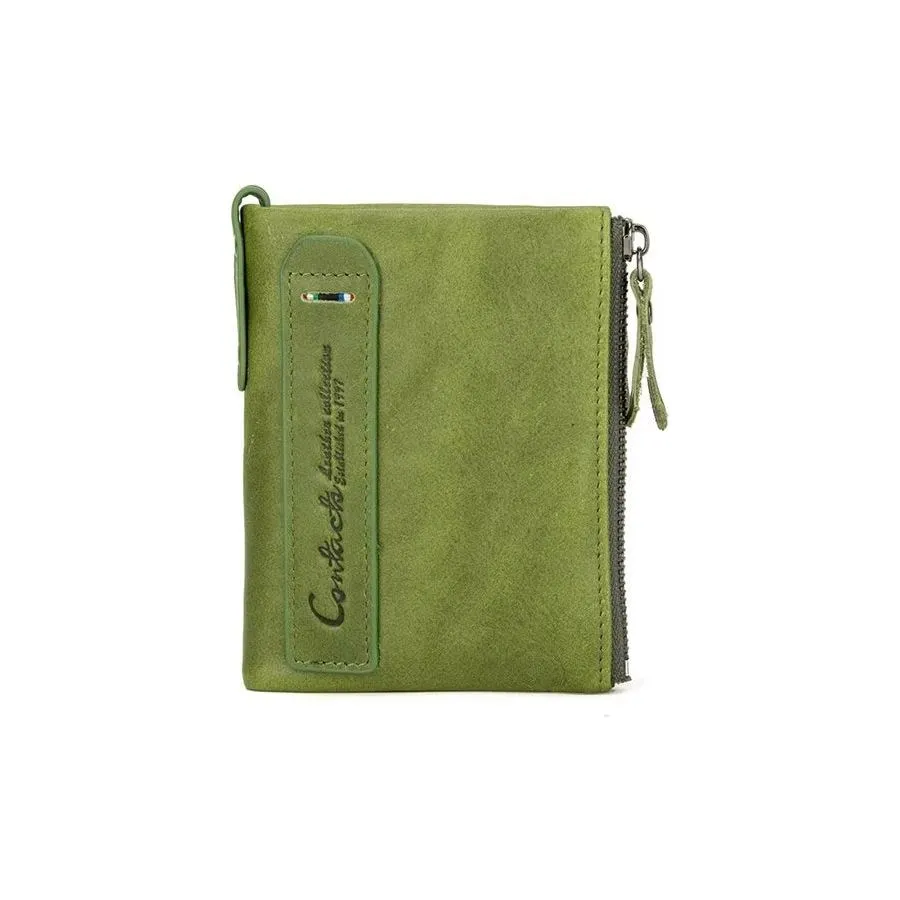 ElegantCow RFID Zipper Clutch Wallet