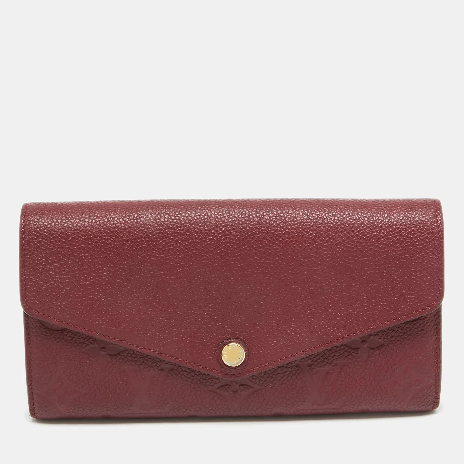 Flamme Monogram Empreinte Leather Sarah Wallet