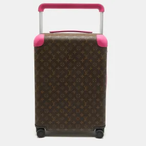 Fuchsia Monogram Canvas Horizon 55 Suitcase