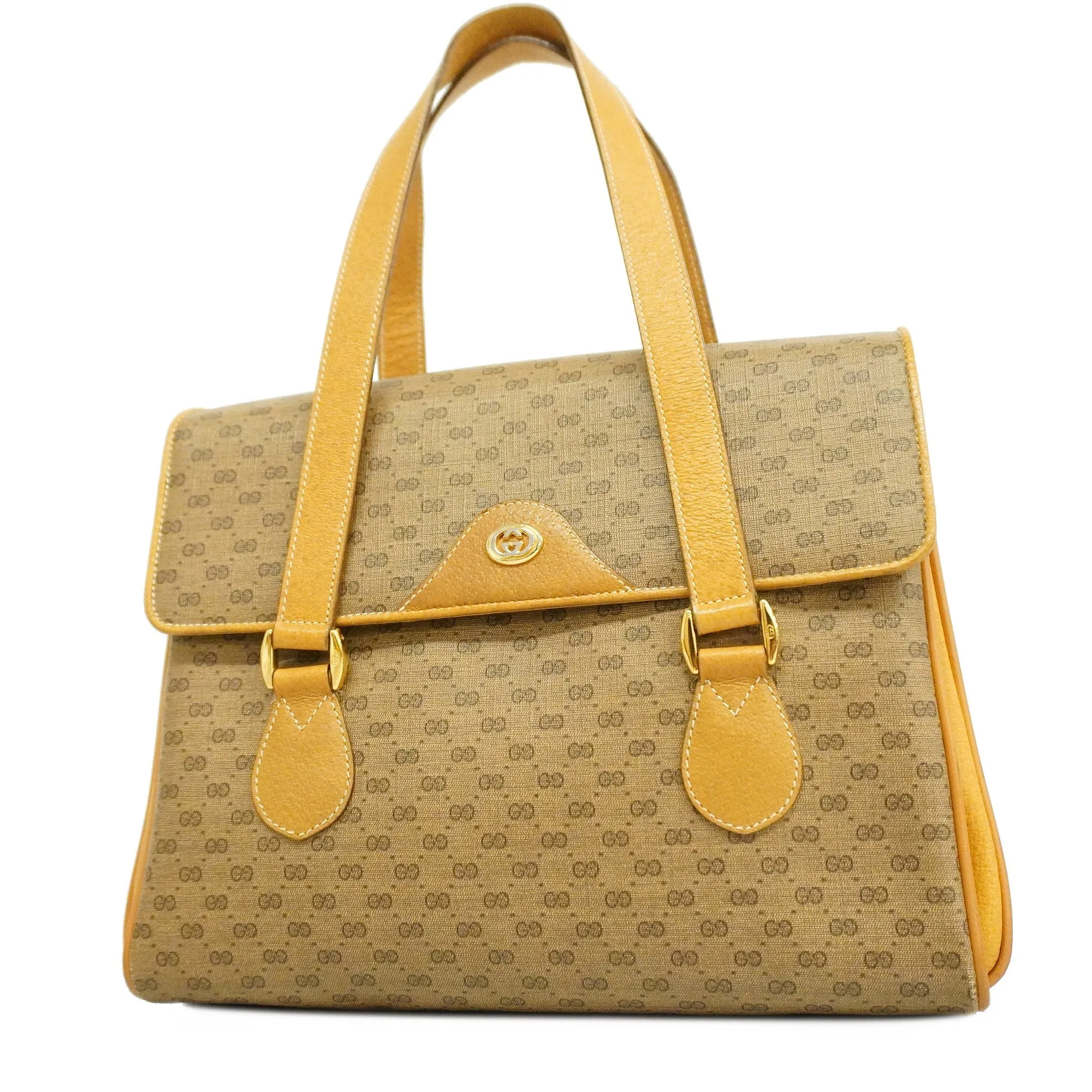 Gucci  HandBag Micro GG 116 02 080 Women's Leather HandBag Beige