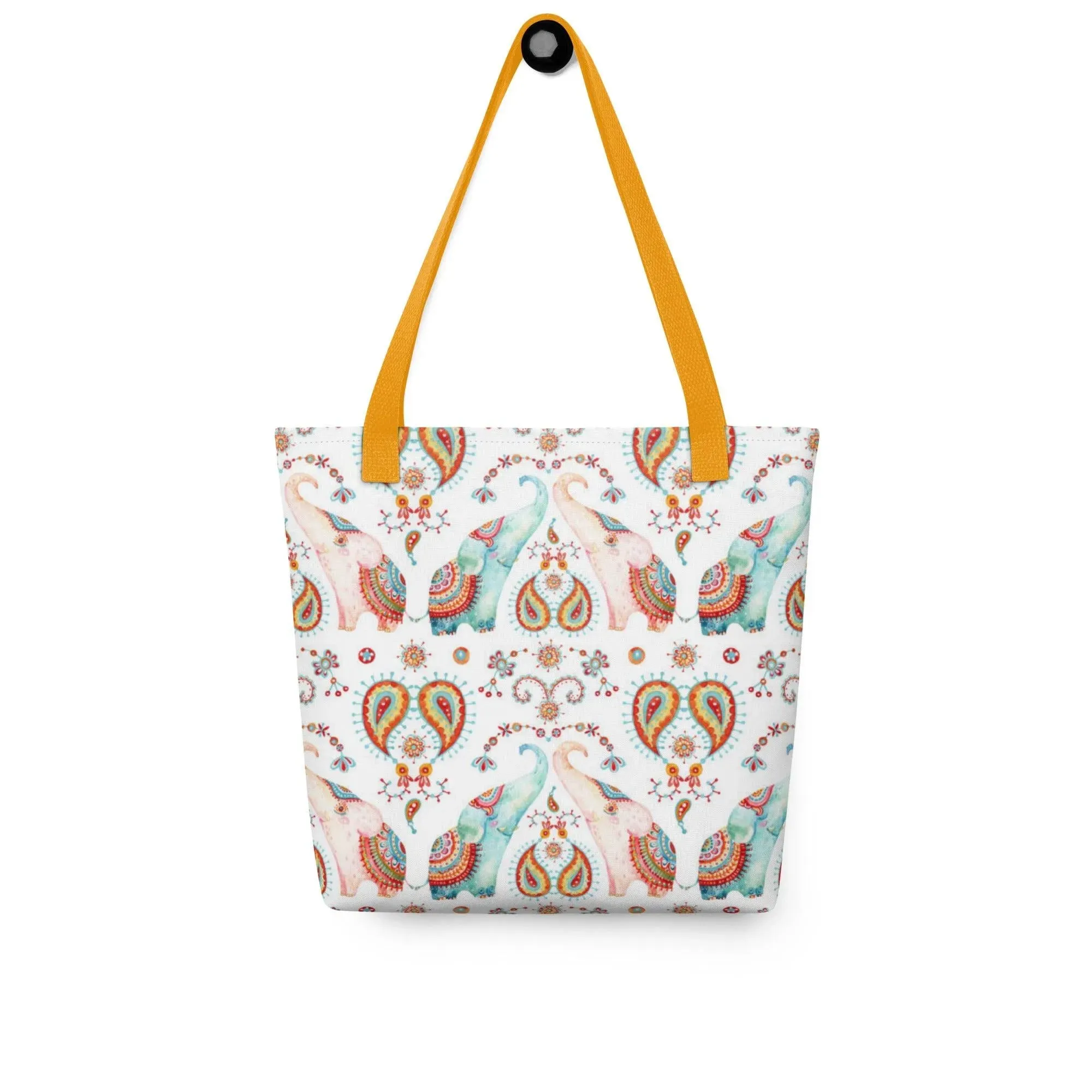 Indian Elephants Tote Bag