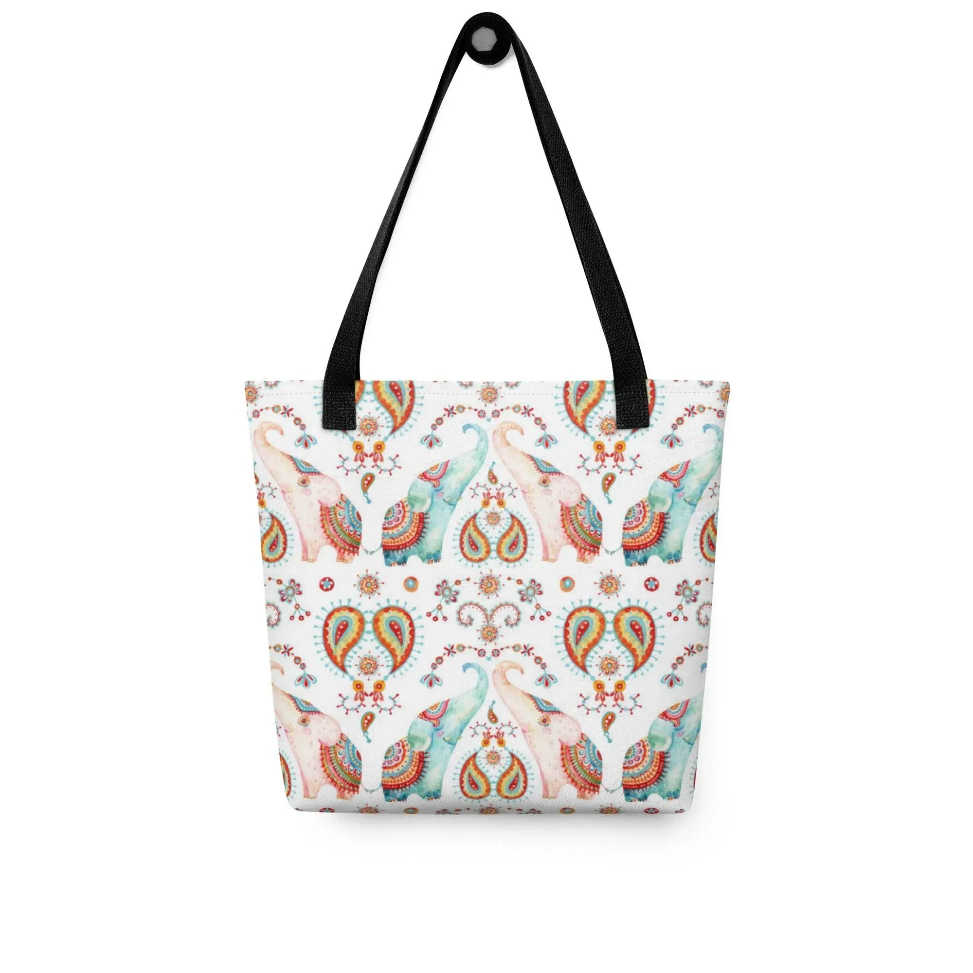 Indian Elephants Tote Bag