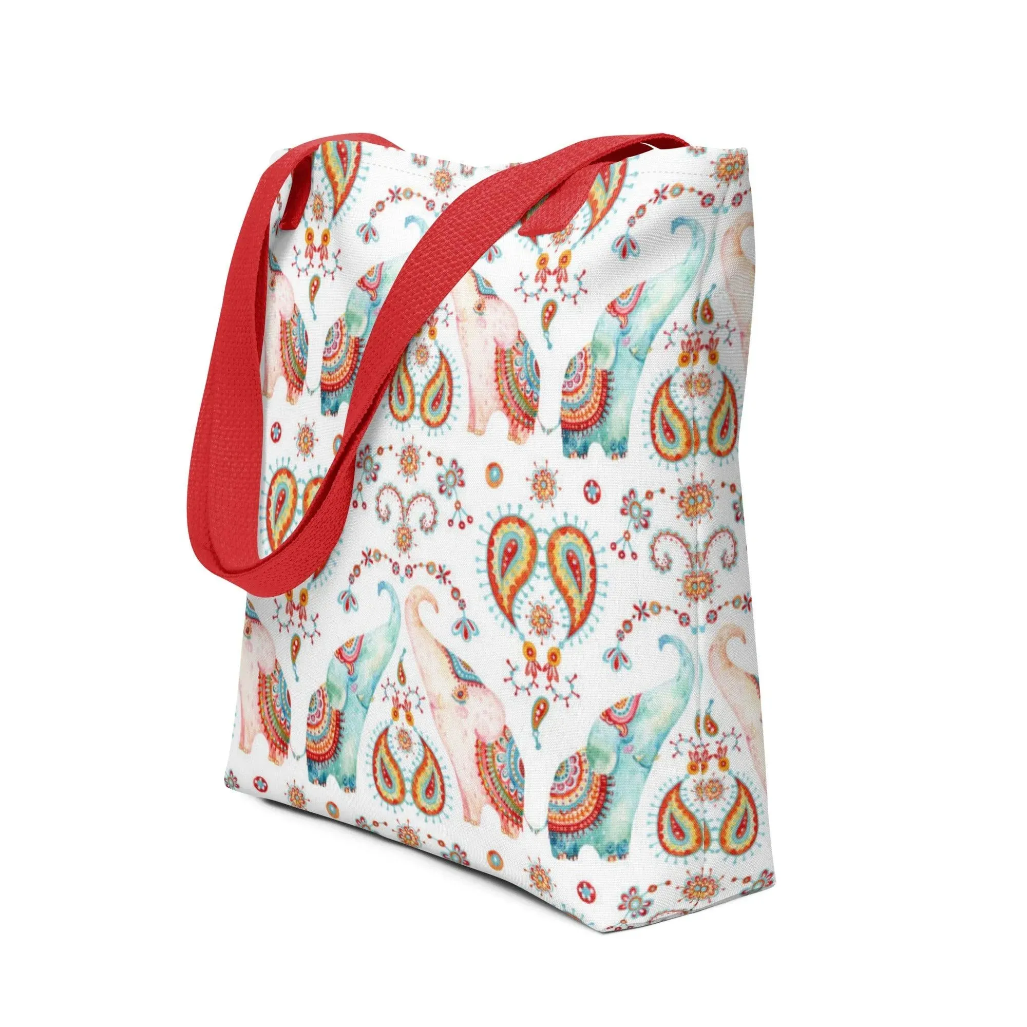 Indian Elephants Tote Bag