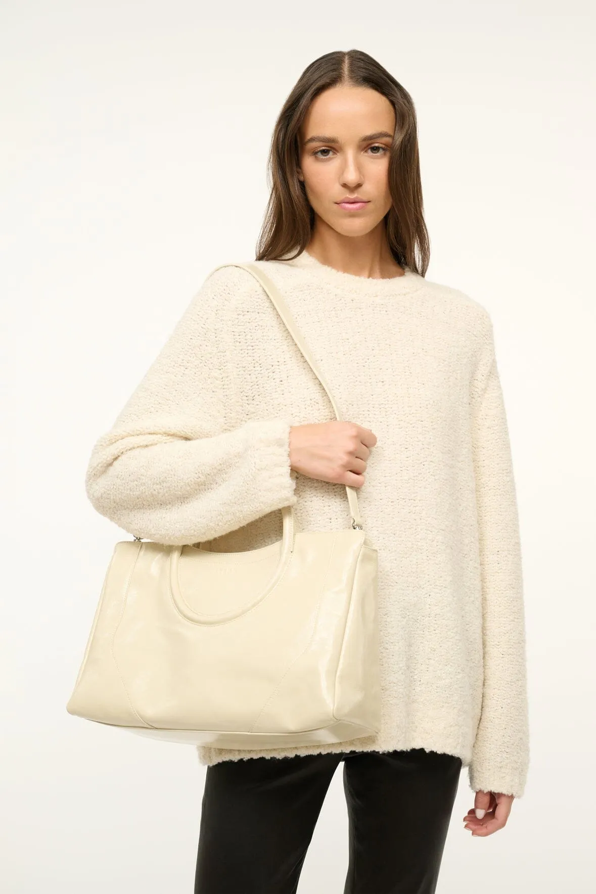 MAUDE SATCHEL | CREAM