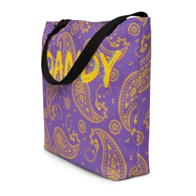 Paisley Large Tote Bag