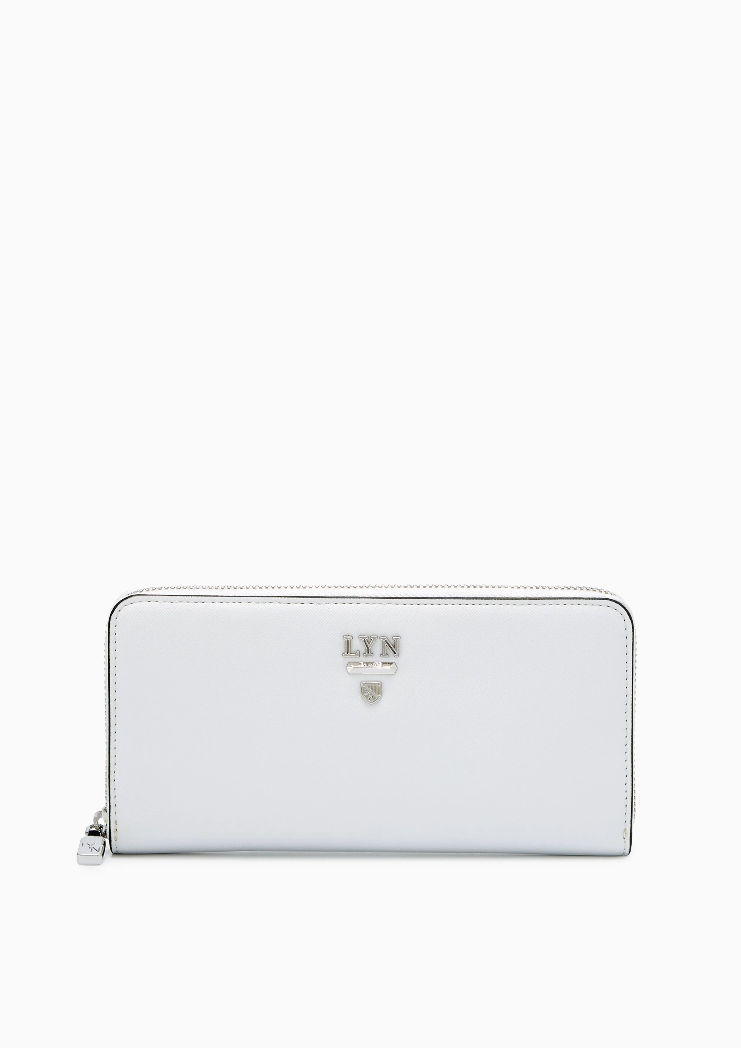 Re-Edit Marble Long Wallet Grey