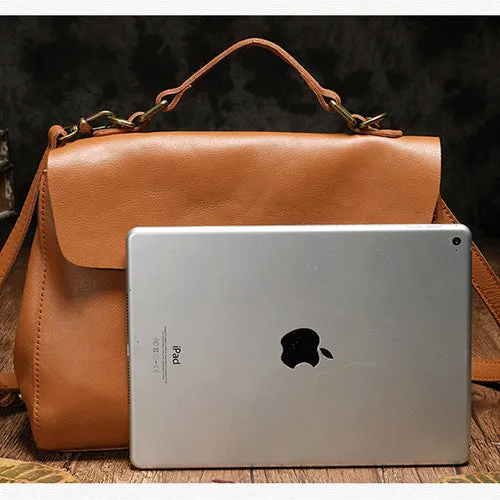 Soft Leather Satchel Bag For Ladies