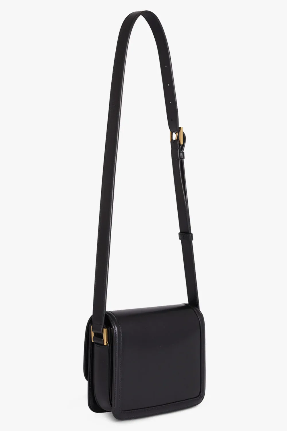 SOLFERINO SATCHEL IN BOX | BLACK/GOLD