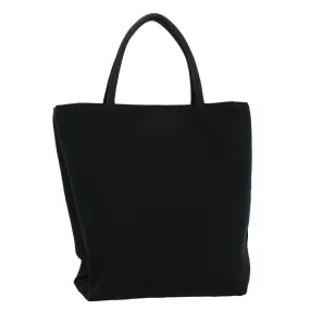 Trendy Inspired Burberry Tote Bag Canvas Black Auth Ti1239