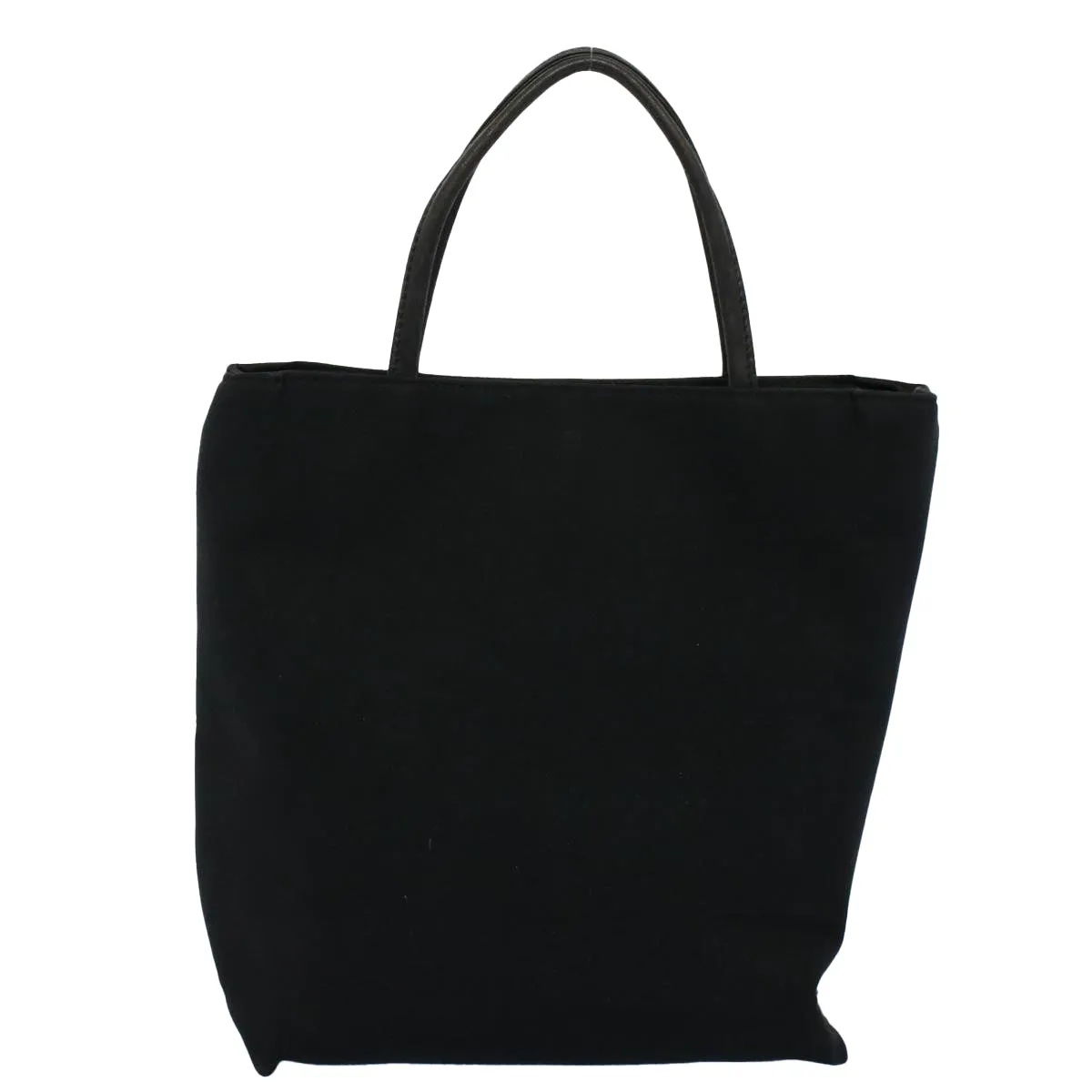 Trendy Inspired Burberry Tote Bag Canvas Black Auth Ti1239