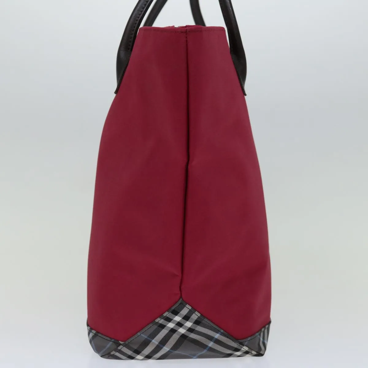 Trendy Inspired Burberryss Blue Label Tote Bag Nylon Red Auth 69693