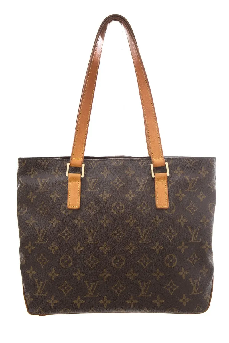 Trendy Inspired Louis Vuitton Brown Monogram Cabas Piano Tote