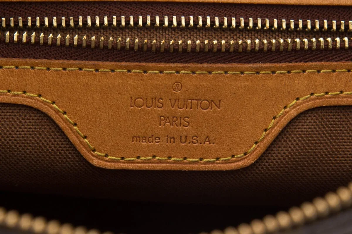 Trendy Inspired Louis Vuitton Brown Monogram Cabas Piano Tote