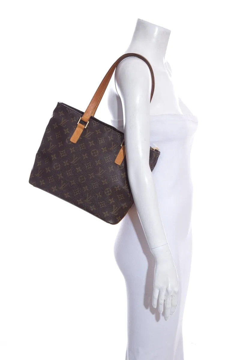 Trendy Inspired Louis Vuitton Brown Monogram Cabas Piano Tote