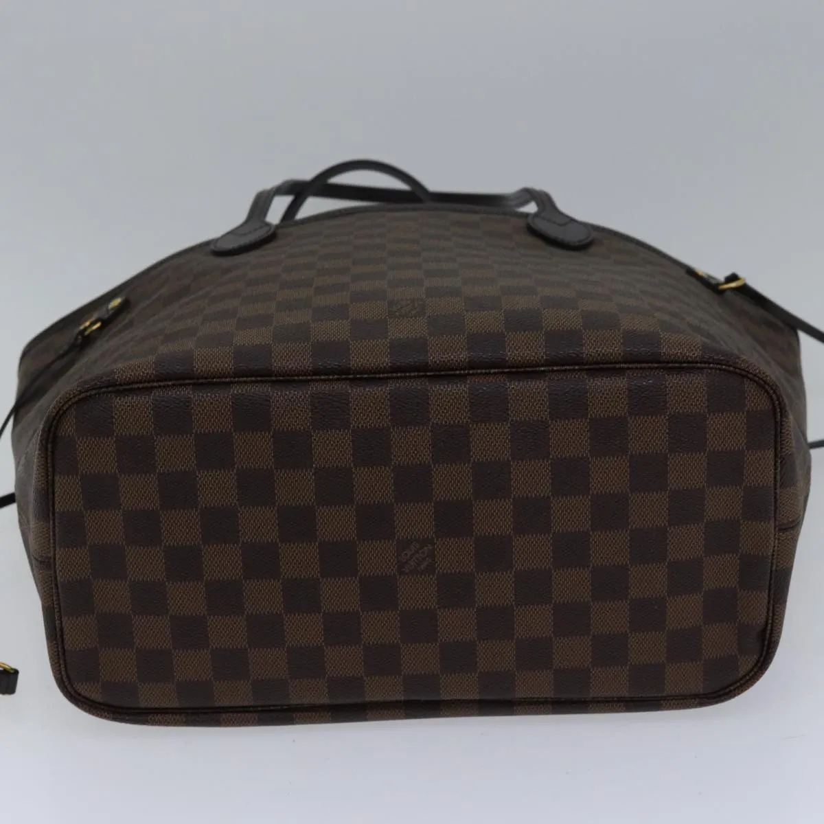 Trendy Inspired Louis Vuitton Damier Ebene Neverfull Mm Tote Bag N51105 Lv Auth 86990sa