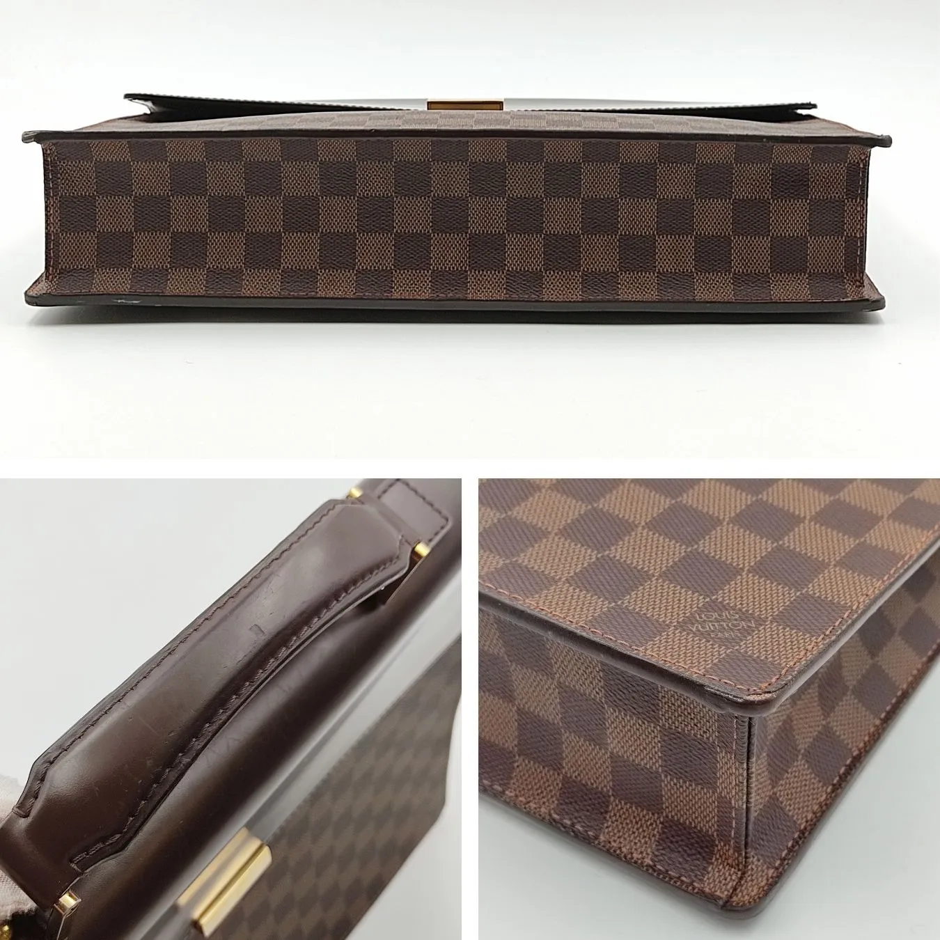 Trendy Inspired Louis Vuitton Louis Vuitton Louis Vuitton Altona Damier Ebene Business Bag