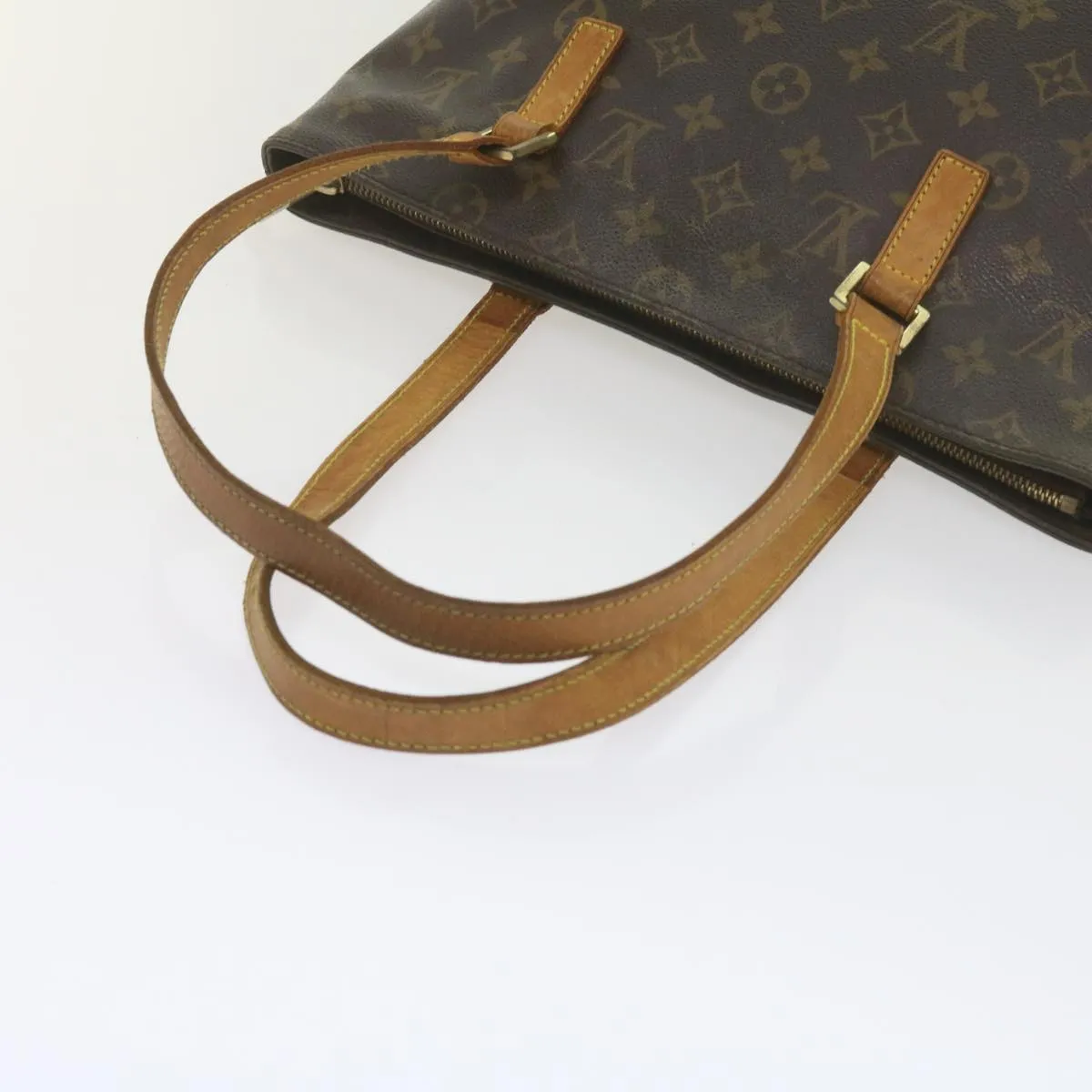 Trendy Inspired Louis Vuitton Monogram Cabas Piano Tote Bag M51148 Lv Auth Bs10400