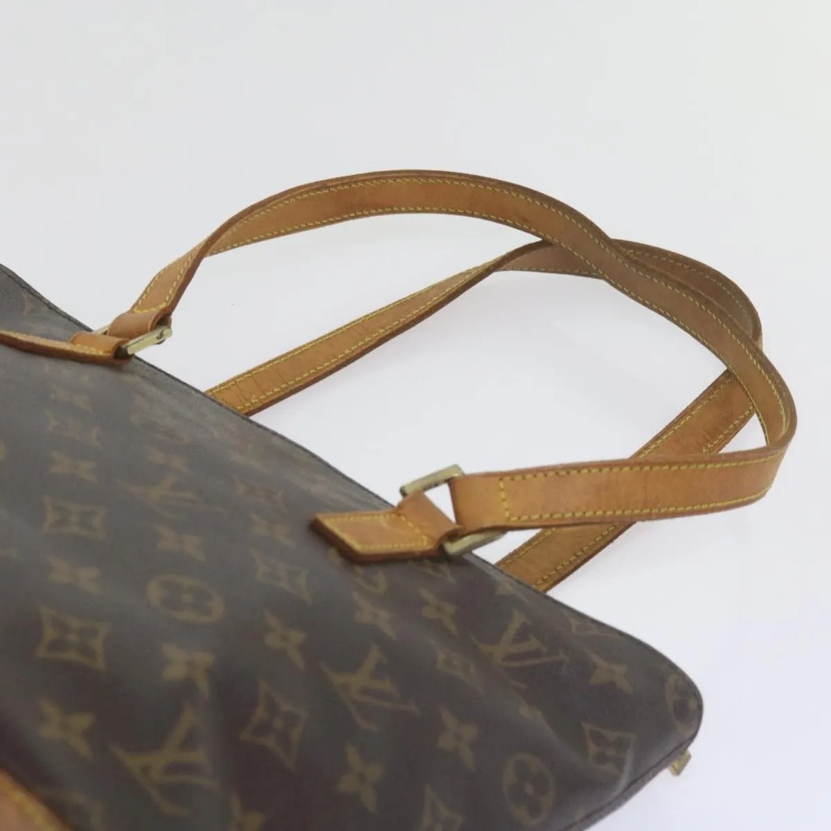 Trendy Inspired Louis Vuitton Monogram Cabas Piano Tote Bag M51148 Lv Auth Bs10400