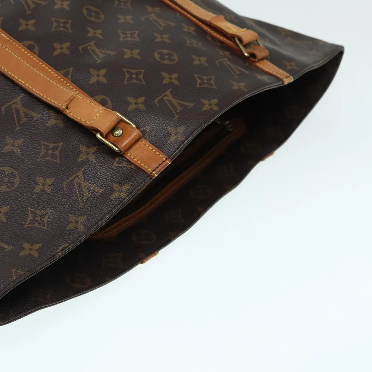 Trendy Inspired Louis Vuitton Monogram Sac Shopping Tote Bag M51108 Lv Auth 87984