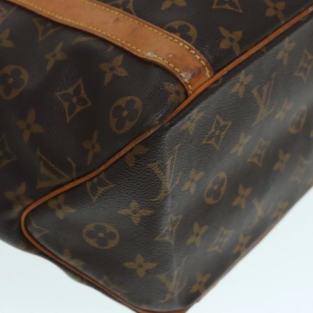 Trendy Inspired Louis Vuitton Monogram Sac Shopping Tote Bag M51108 Lv Auth 87984