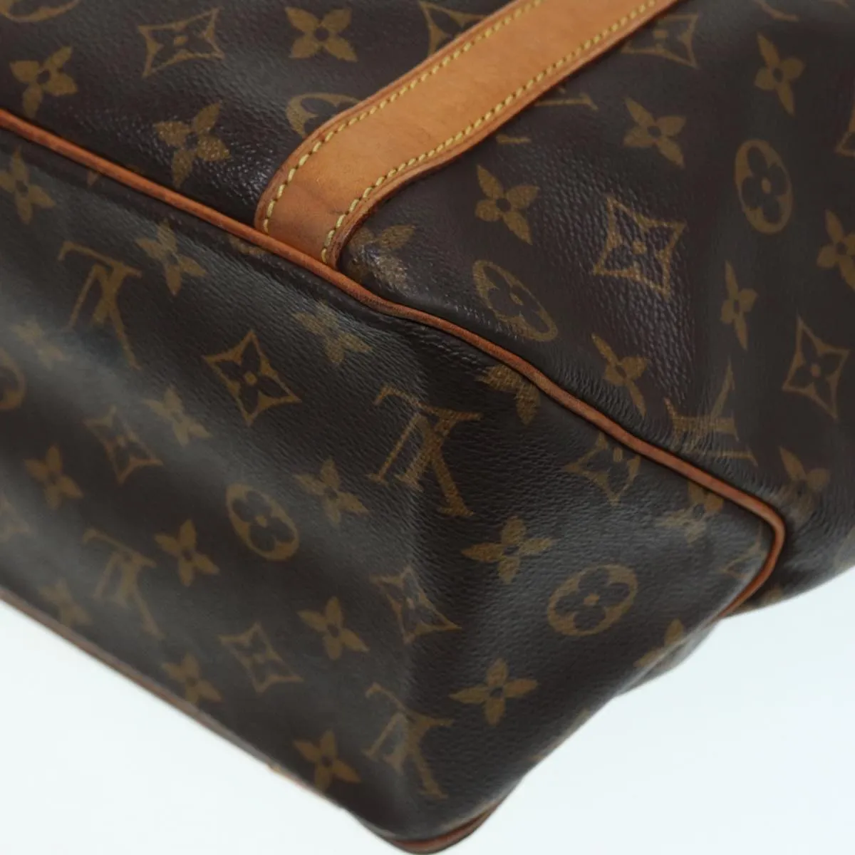 Trendy Inspired Louis Vuitton Monogram Sac Shopping Tote Bag M51108 Lv Auth 87984