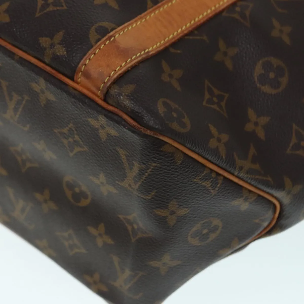 Trendy Inspired Louis Vuitton Monogram Sac Shopping Tote Bag M51108 Lv Auth 87984