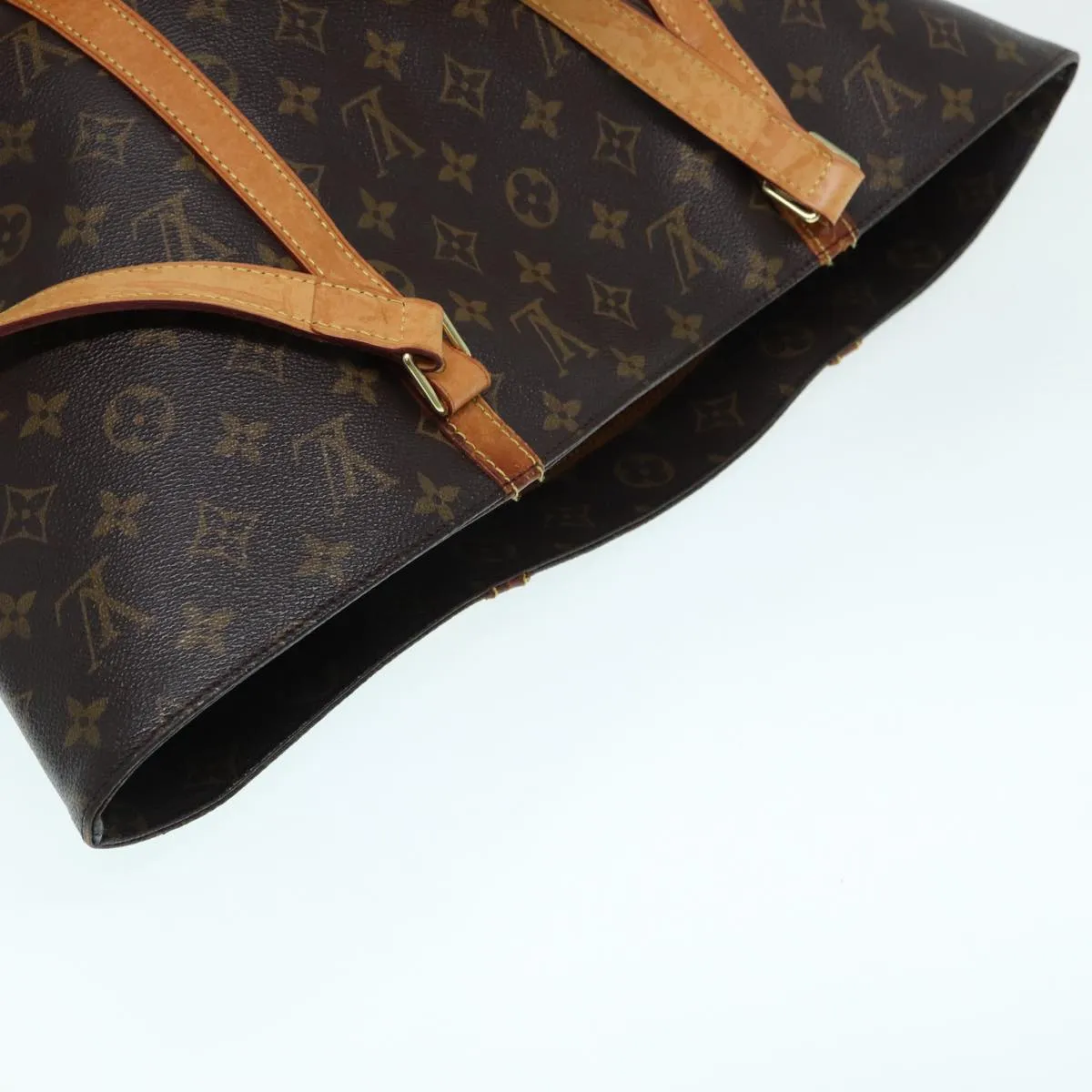 Trendy Inspired Louis Vuitton Monogram Sac Shopping Tote Bag M51108 Lv Auth 87985