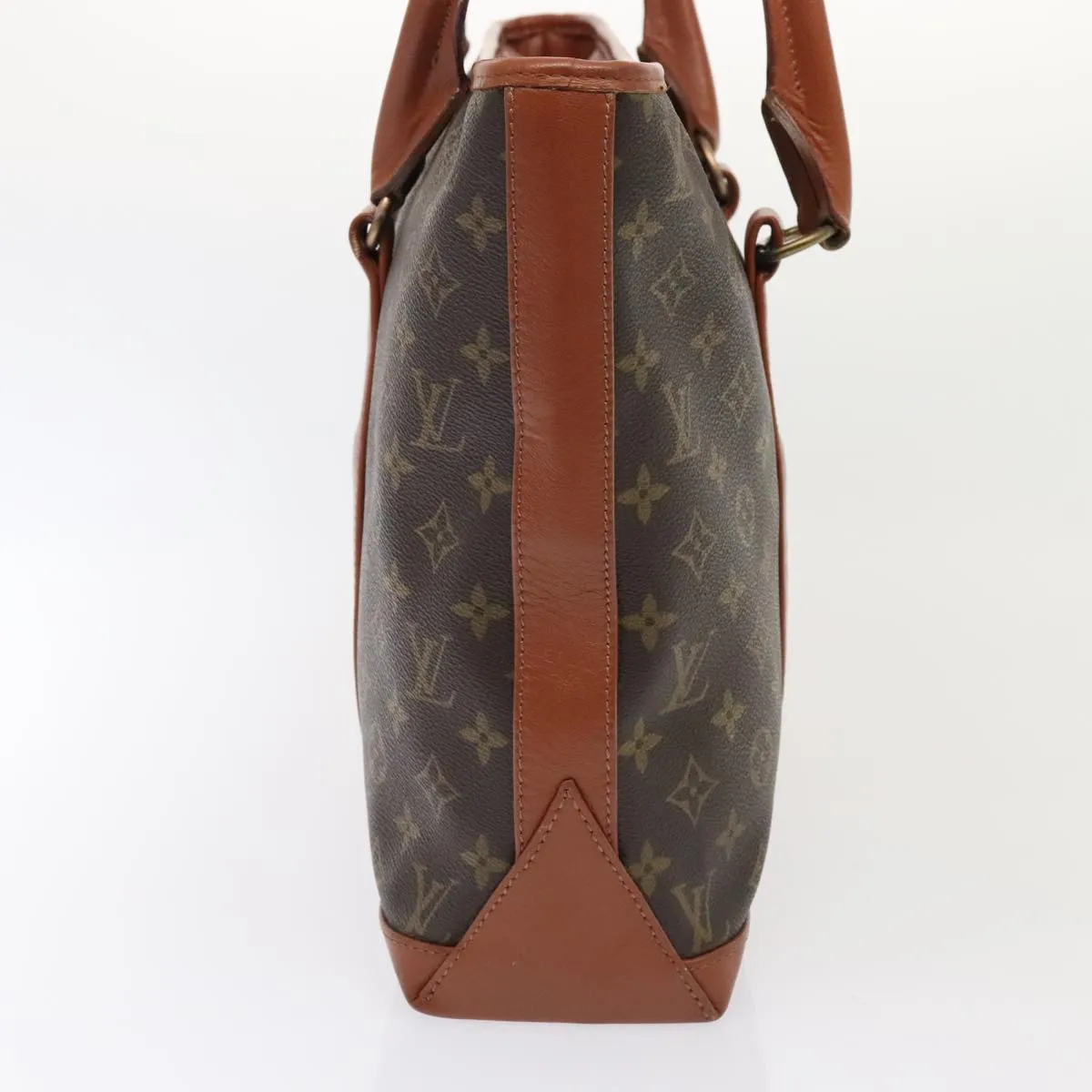 Trendy Inspired Louis Vuitton Monogram Sac Weekend Pm Tote Bag M42425 Lv Auth Ep5556