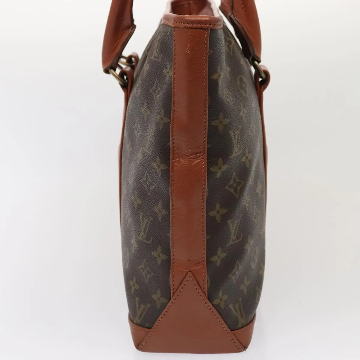 Trendy Inspired Louis Vuitton Monogram Sac Weekend Pm Tote Bag M42425 Lv Auth Ep5556