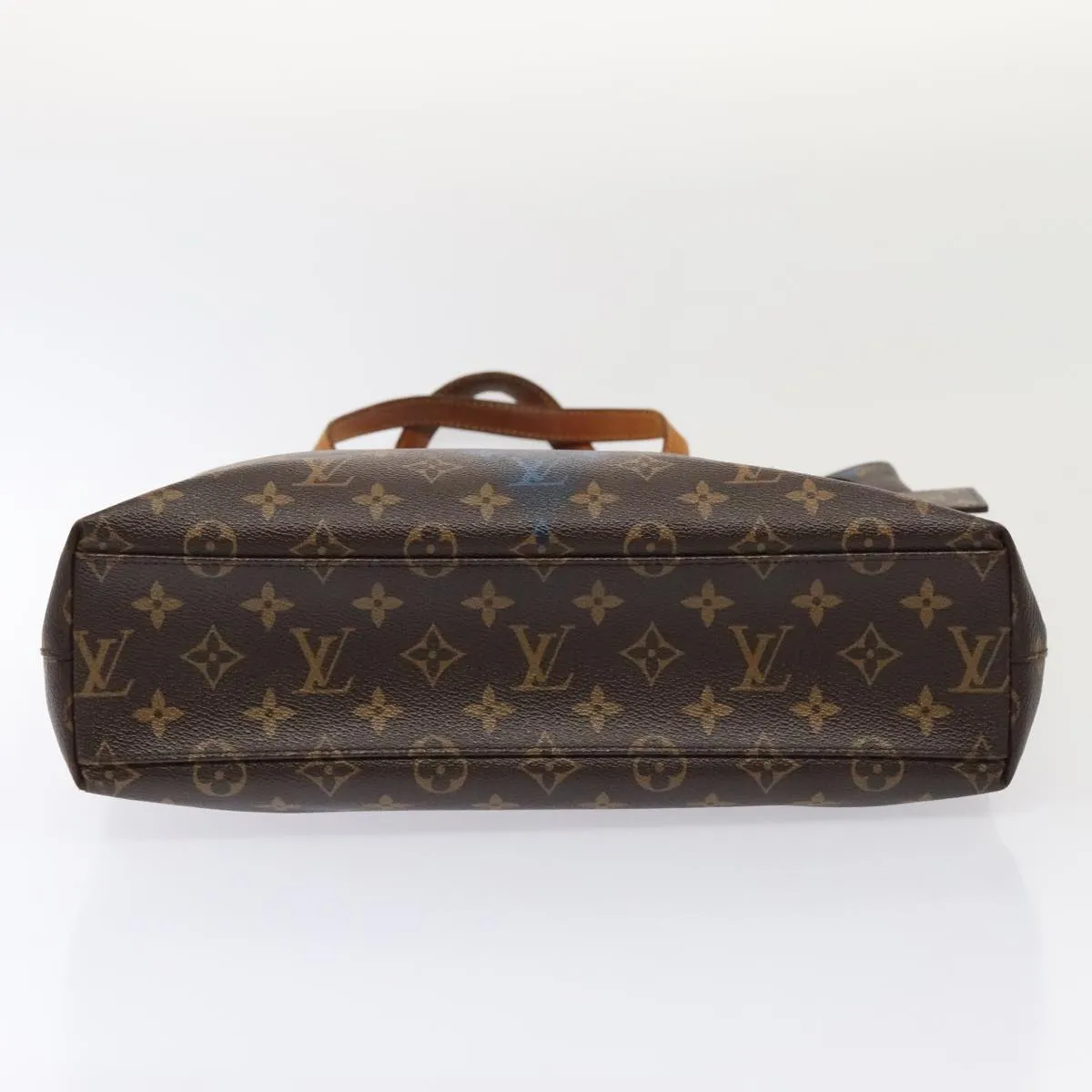 Trendy Inspired Louis Vuitton Monogram V Lline Cabas Ns Tote Bag 2way M50147 Lv Auth 85677