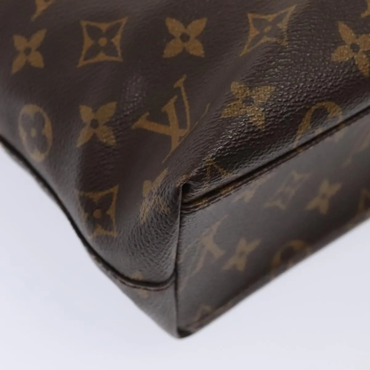 Trendy Inspired Louis Vuitton Monogram V Lline Cabas Ns Tote Bag 2way M50147 Lv Auth 85677