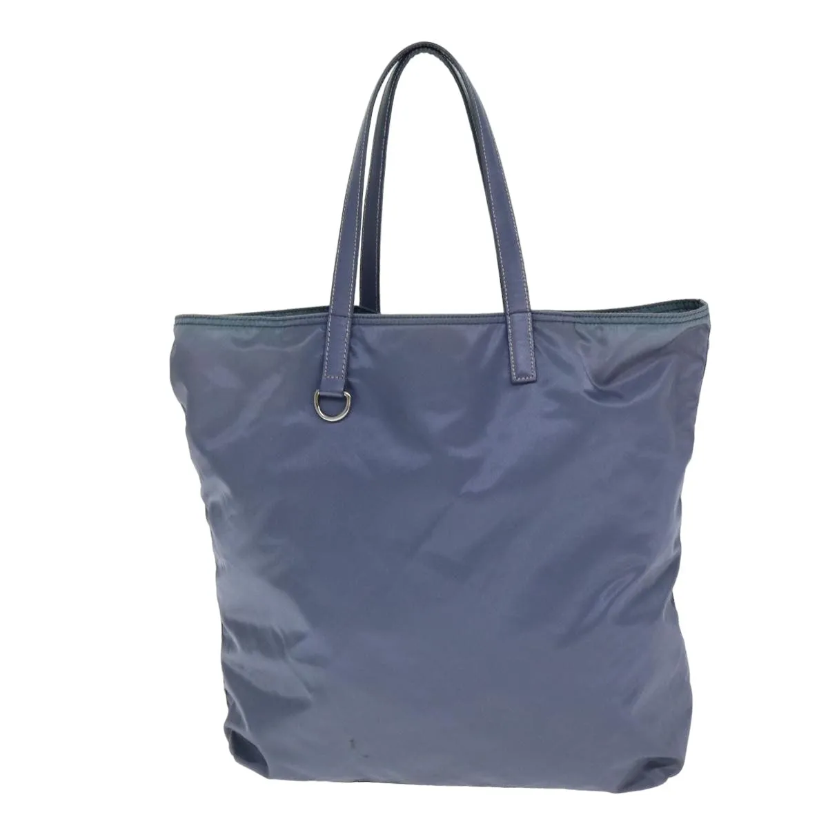 Trendy Inspired Prada Nylon Tote Bag Blue Auth 80098