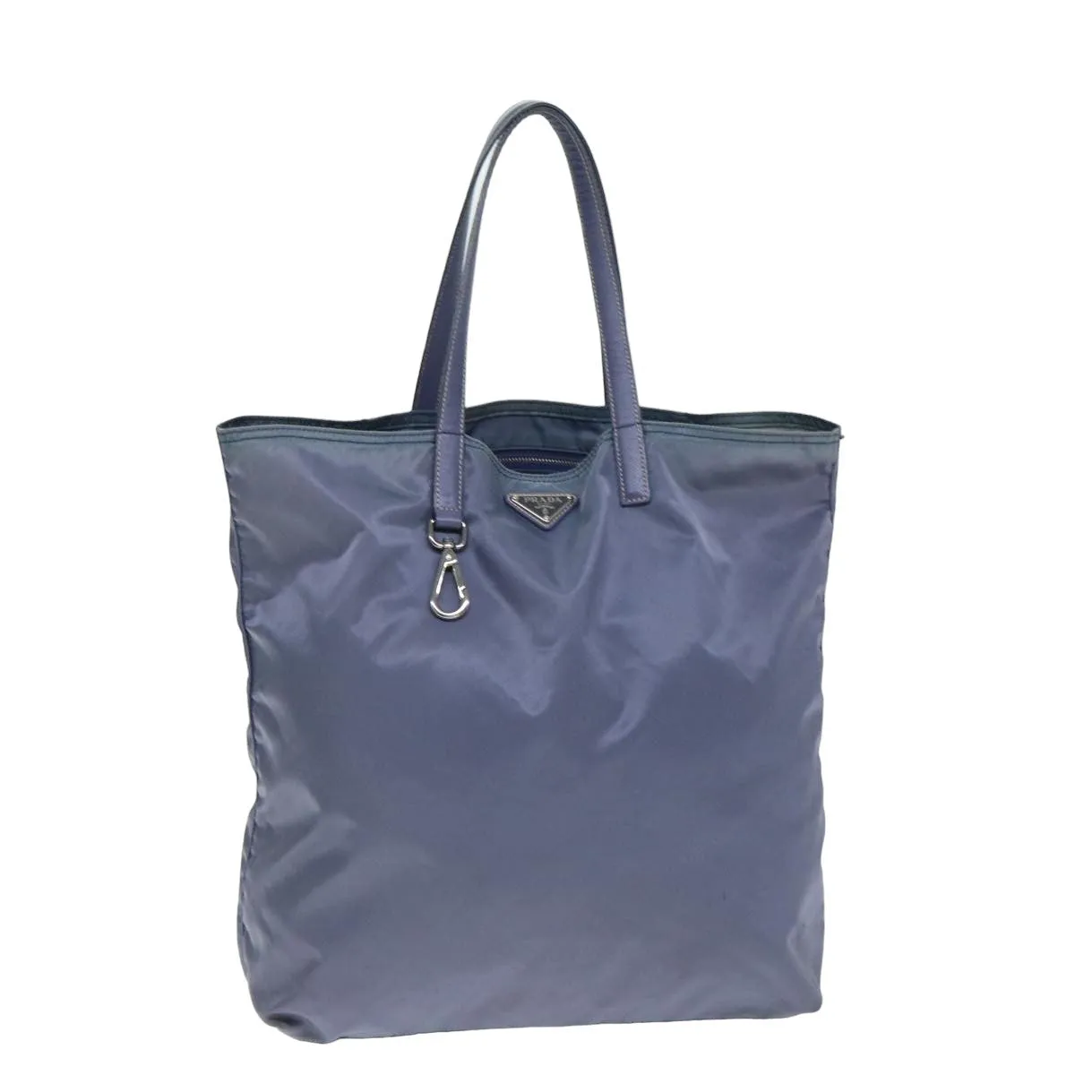 Trendy Inspired Prada Nylon Tote Bag Blue Auth 80098