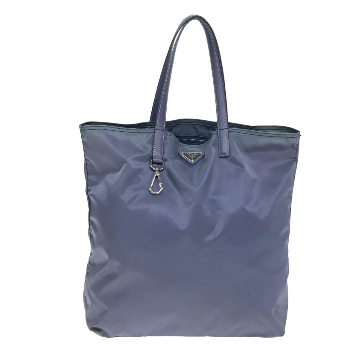 Trendy Inspired Prada Nylon Tote Bag Blue Auth 80098