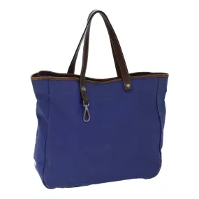 Trendy Inspired Prada Tote Bag Canvas Blue Auth Bs13700