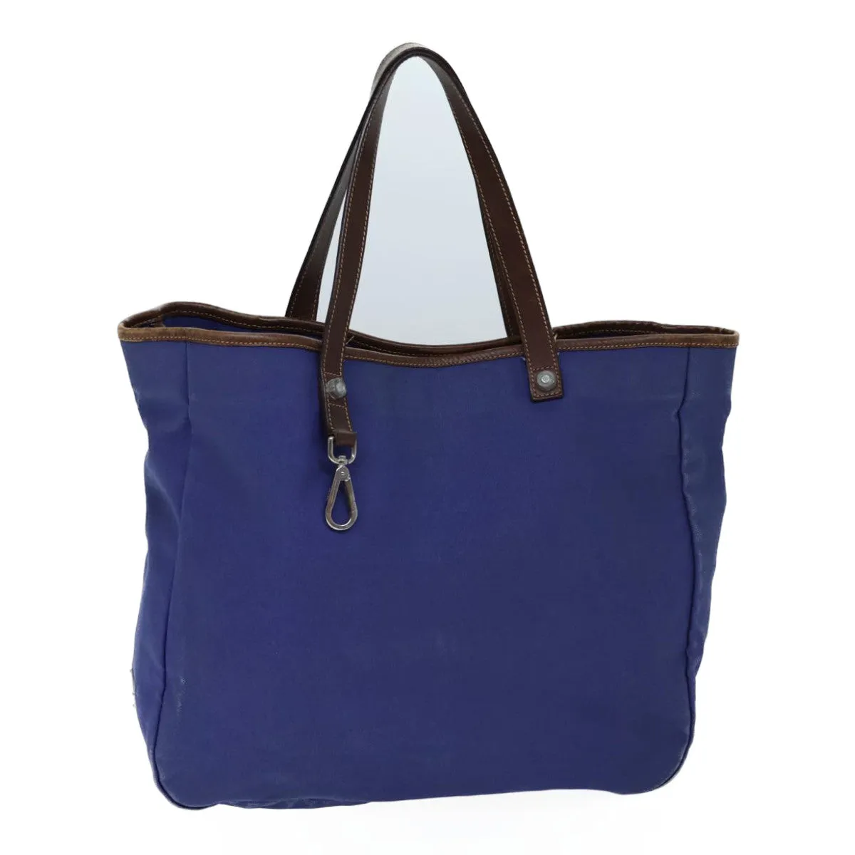 Trendy Inspired Prada Tote Bag Canvas Blue Auth Bs13700