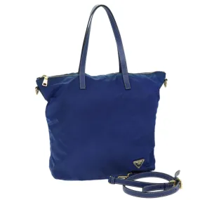 Trendy Inspired Prada Tote Bag Nylon 2way Blue Auth Bs14047