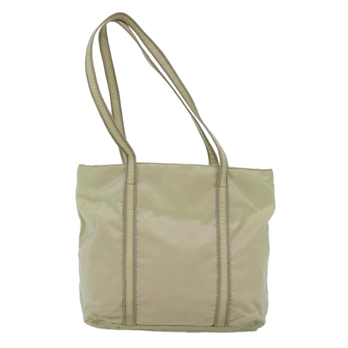 Trendy Inspired Prada Tote Bag Nylon Beige Auth Bs15267