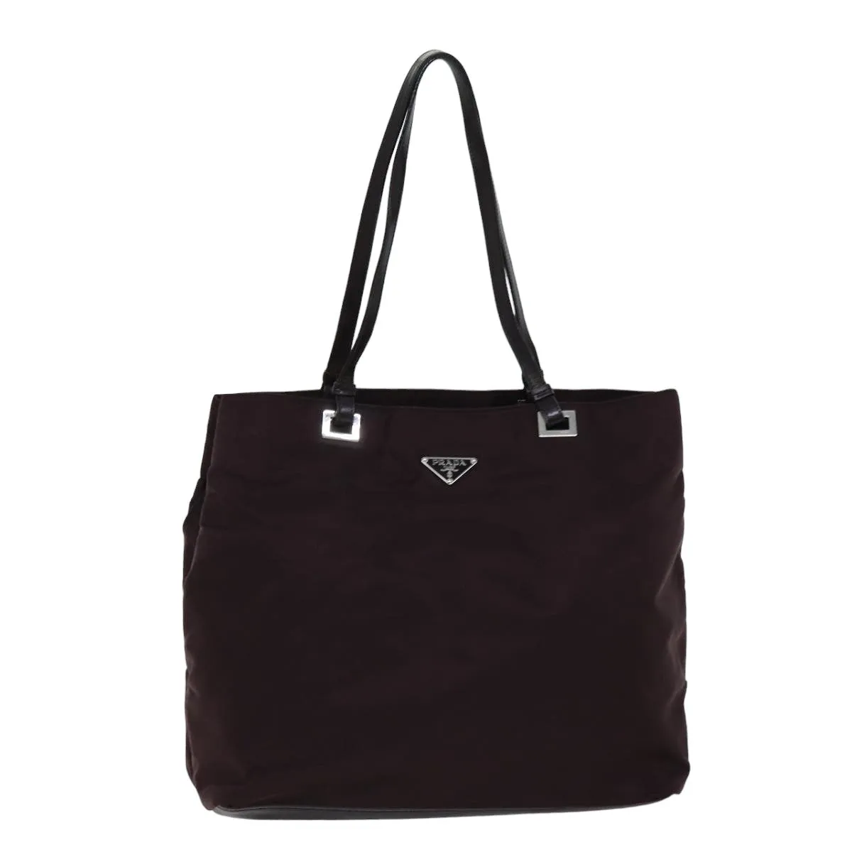 Trendy Inspired Prada Tote Bag Nylon Bordeaux Auth 76127