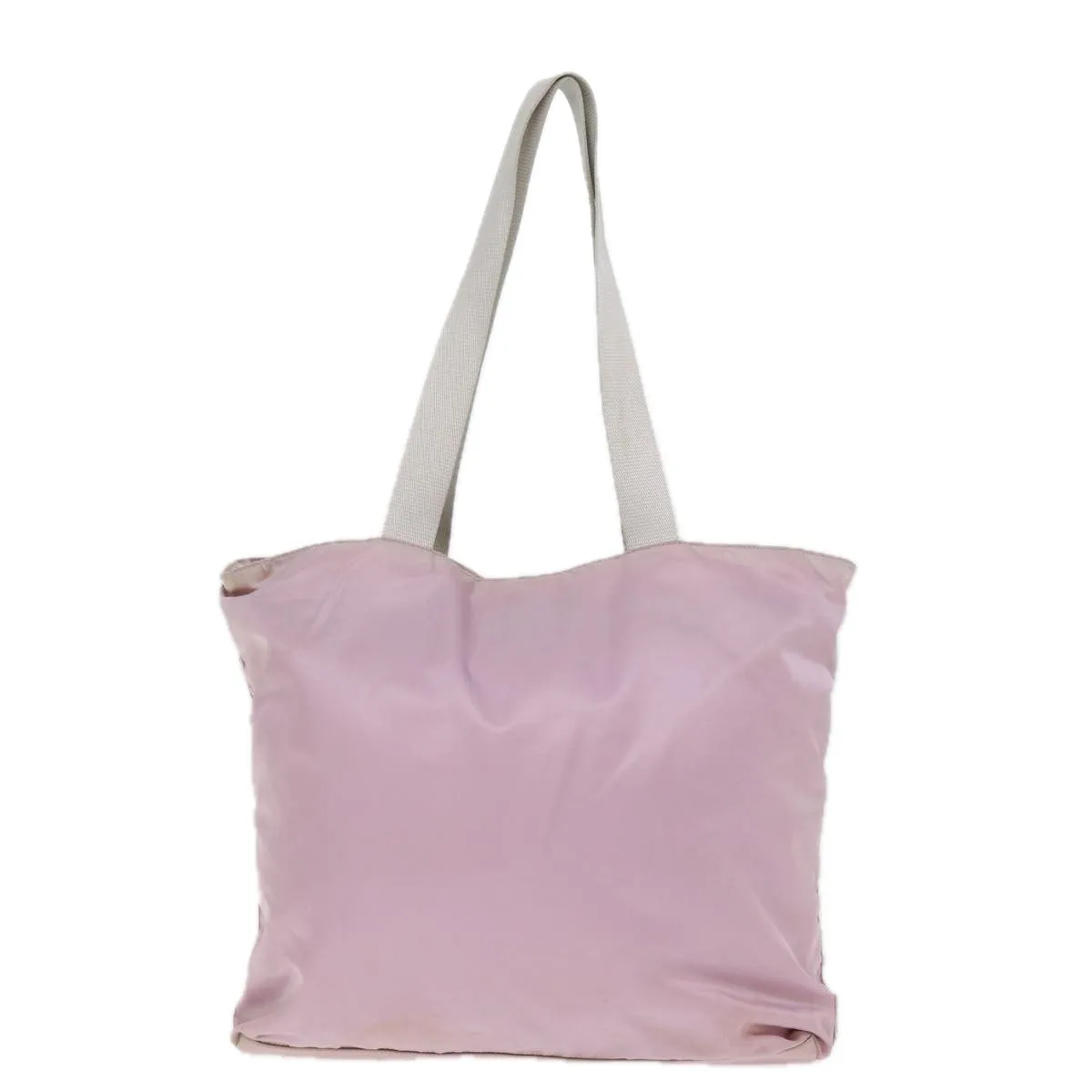 Trendy Inspired Prada Tote Bag Nylon Pink Auth Tb1095