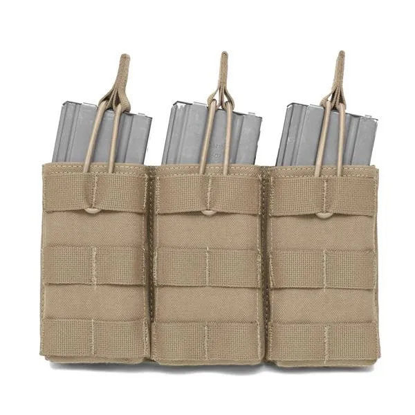 Warrior Assault Systems Triple MOLLE Open M4 5.56mm Mag Pouch