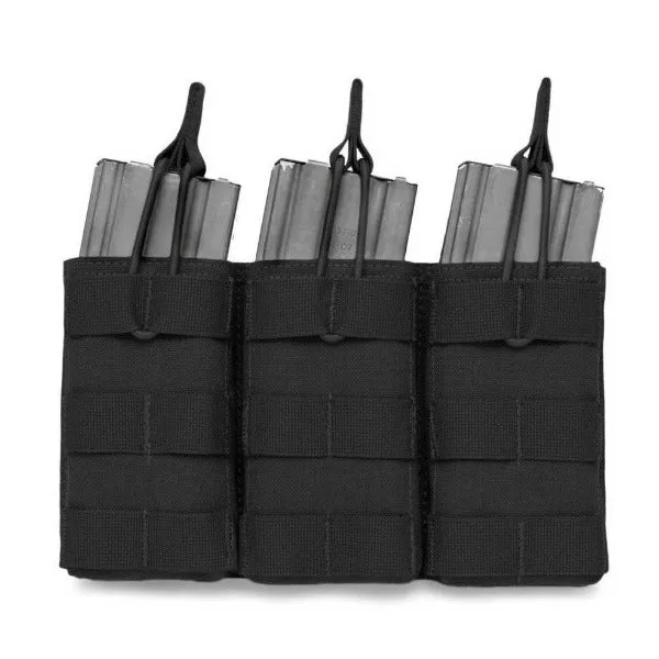 Warrior Assault Systems Triple MOLLE Open M4 5.56mm Mag Pouch